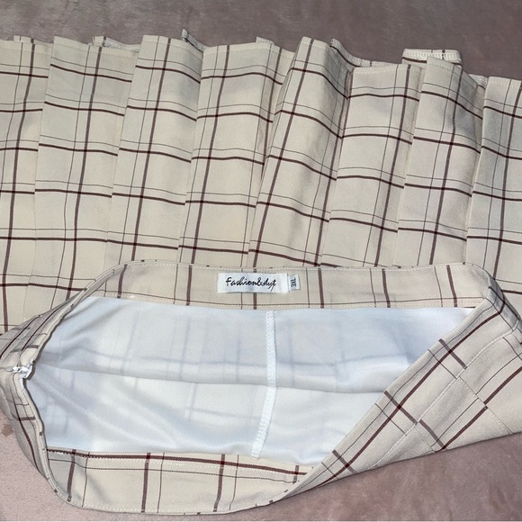 Fashion & dyt pleated mini skirt 3XL - Picture 3 of 7